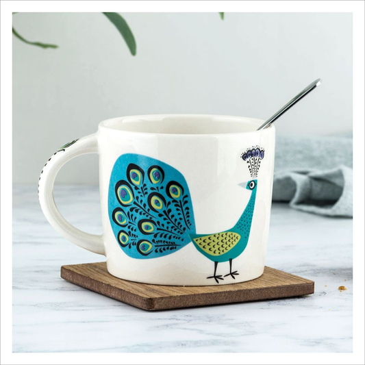 Hannah Turner - Peacock Mug