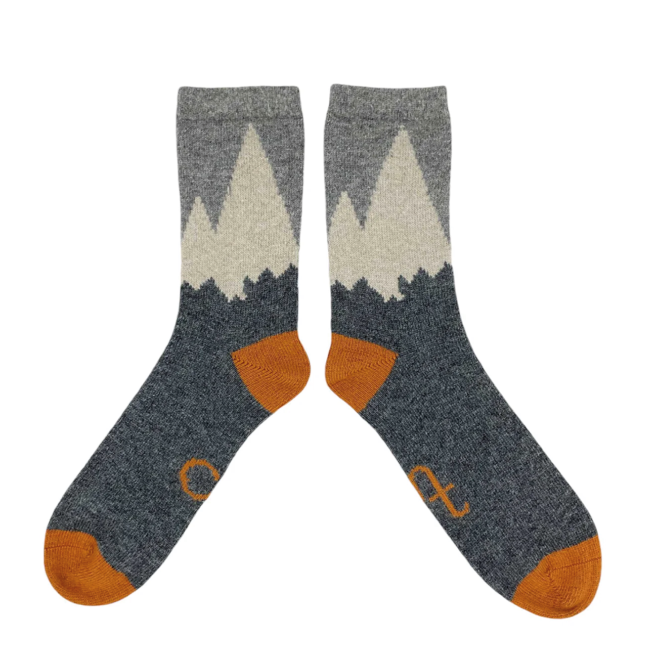 Catherine Tough Lambswool Men's Socks - Mountain