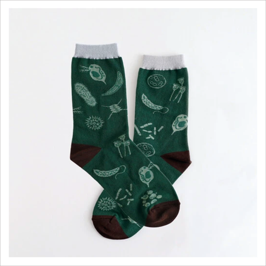 Japanese Crew Socks - Garapago Microbiology