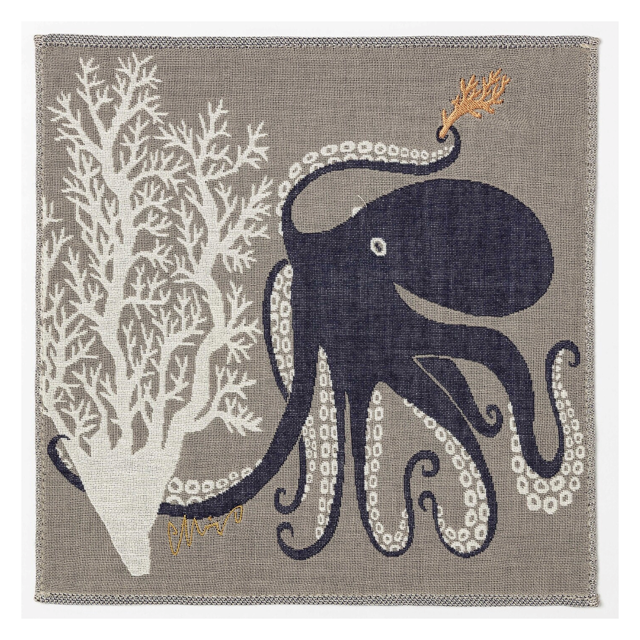 Japanese Gauze Handkerchief - Octopus