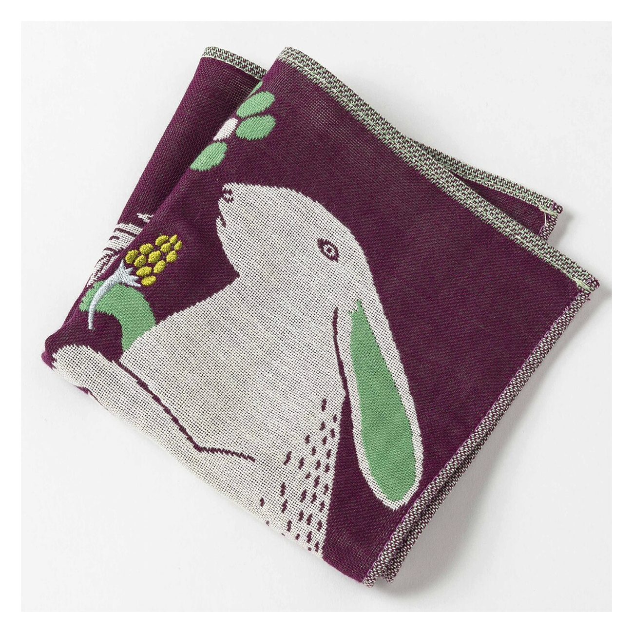 Japanese Gauze Handkerchief - Rabbit