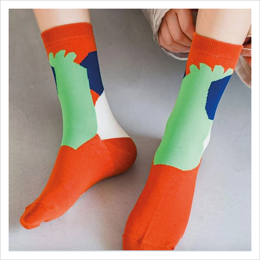 Japanese Cotton Crew Socks