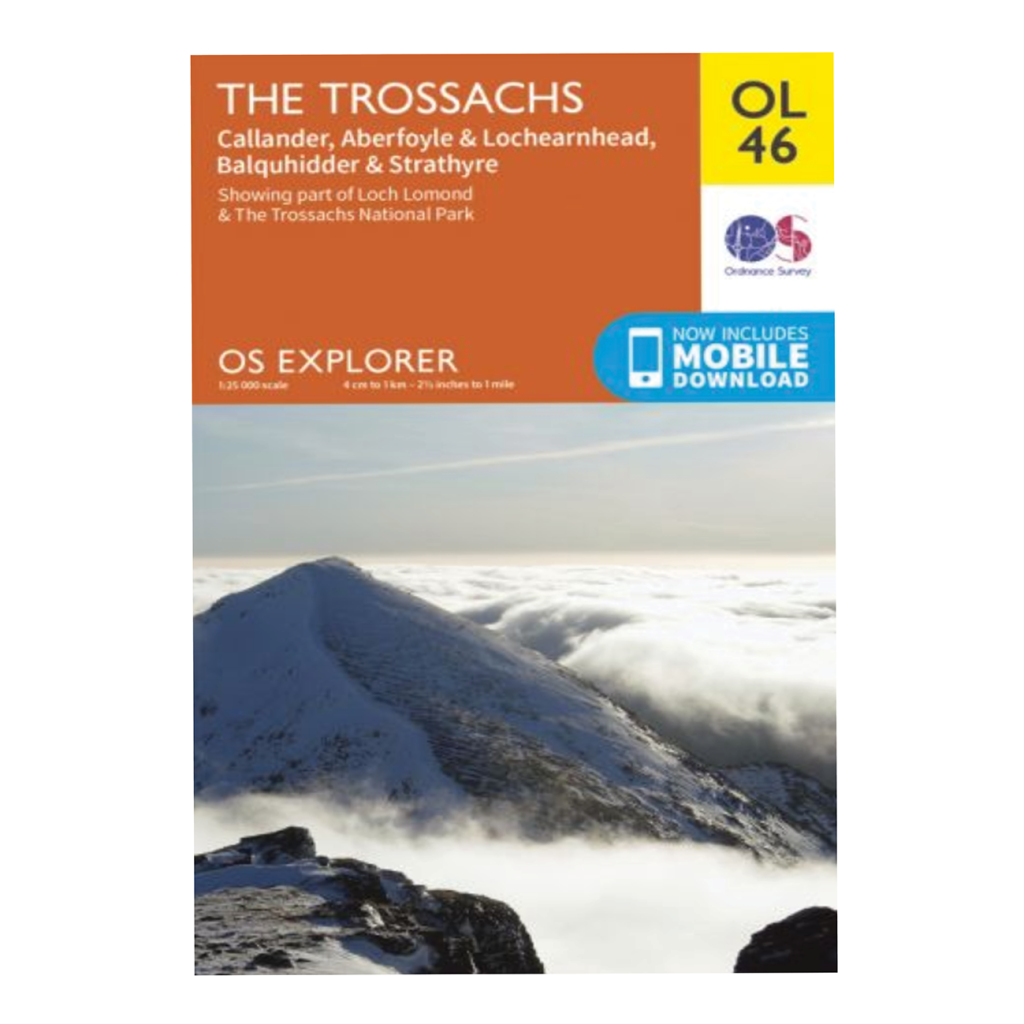 OS explorer map Trossachs OL46 – Intrepid