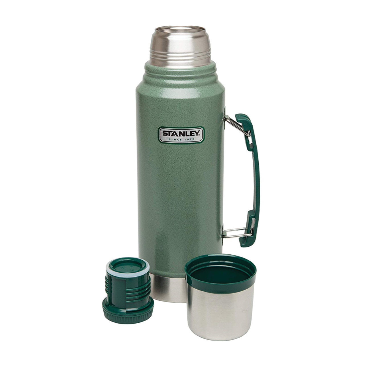 Stanley - Hammertone Green 1L Flask.